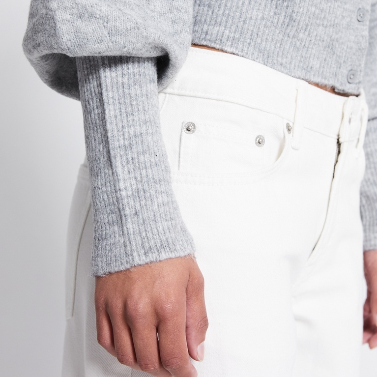 Fitted knit cardigan "Pebble"